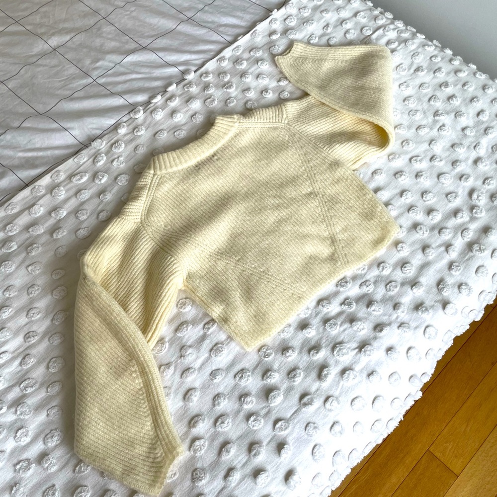 UO Ribbed Cropped Knit Sweater - Picture 5 of 7